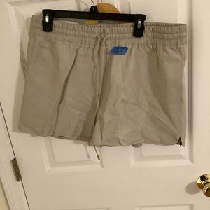 All Saints Leather Shorts